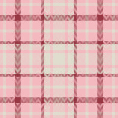 Plaid check pattern. Seamless fabric texture. Tartan textile print.