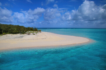 Channel between Ouvea and Mouli Islands flowing into Ouvea Lagoon, Loyalty Islands, New Caledonia