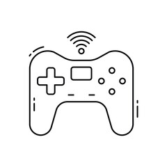 Game pad vector icon