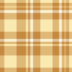 Jacket check textile fabric, hounds background seamless plaid. Retail texture pattern vector tartan in orange and light colors.