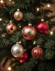 Christmas tree toys, Santa Claus, Christmas ornaments, Christmas, Xmas 