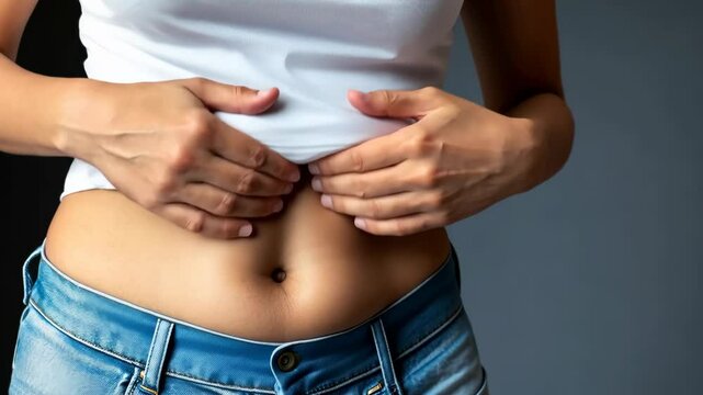 Exploring natural remedies for stomach discomfort and bloating through simple home techniques