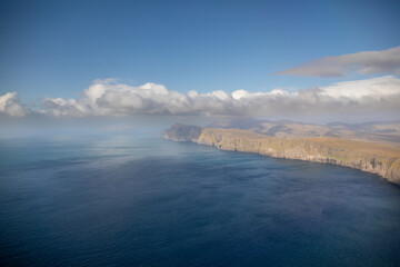 Autumn scenery in the Faroe Islands, Denmark
