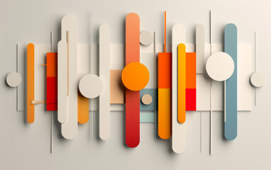  Lovely color pattern art background