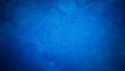 Fototapeta premium Textured Abstract Blue Background With Vignette and Grunge Details