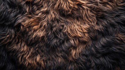 Fototapeta premium Gentle animal fur texture, providing a warm, wooly backdrop for creative nature art and minimalistic banner designs.
