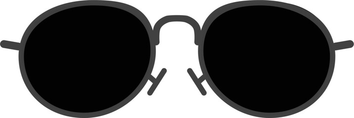 Eyeglasses vector icon