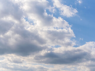 冬の青空と白い雲29