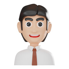 3D Icon Professional Businessman Avatar