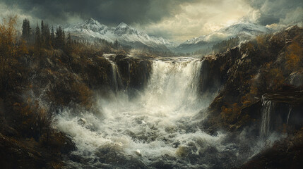 Obraz premium Waterfalls