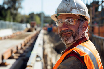 Obraz premium A food safety inspector in a sterile laboratory generative ai design