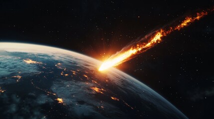 Ultra detailed, photorealistic view of Earth from space