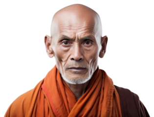 PNG Monk portrait adult photo.