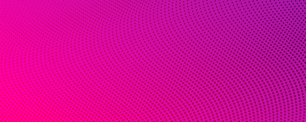 Colorful halftone background with flowing dots
