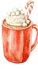 Set of Cookies with chocolate chip and Gingerbread,glass of milk,christmas elements,watercolor clipart,sweet holiday card,Christmas menu,morning,season greeting,xmas and New Year.