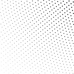 Halftone gradient. Dotted gradient, smooth dots spraying and halftones dot background seamless horizontal geometric pattern vector template set.