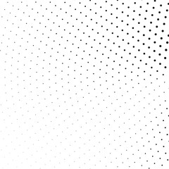 Halftone gradient. Dotted gradient, smooth dots spraying and halftones dot background seamless horizontal geometric pattern vector template set.