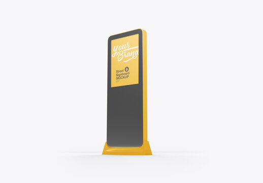 Street Advertising Mockup
