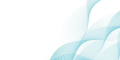 Blue abstract background with glowing circles. Swirl circular lines pattern. Geometric spiral. Twirl elements. Modern graphic desi