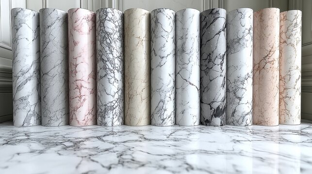 Marble Contact Paper Rolls Home Decor DIY Craft Supplies
