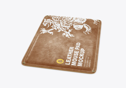 Leather Mouse Pad Mockup