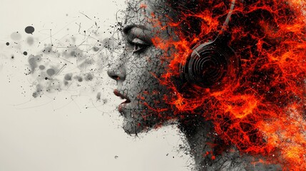 Symbolic representation communication issues highlighting cracked telephone tangled speech bubbles and disrupted signals clean background.