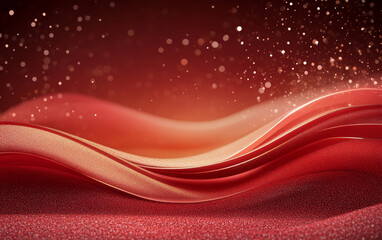 Obraz premium Traditional China Spring Festival Red Theme Art Background