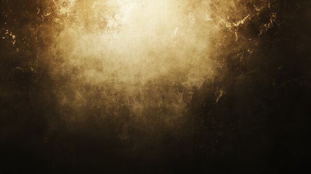 Corroded metal texture background with a golden hue creating a dramatic and atmospheric visual for design projects and artistic endeavors.