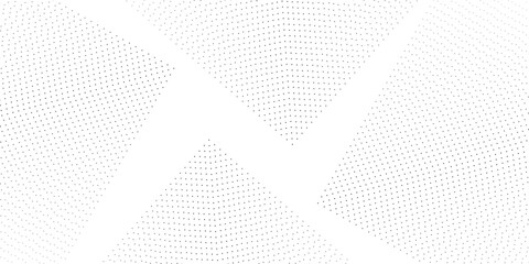 Halftone gradient. Dotted gradient, smooth dots spraying and halftones dot background seamless horizontal geometric pattern vector template set. unique dots modern circles