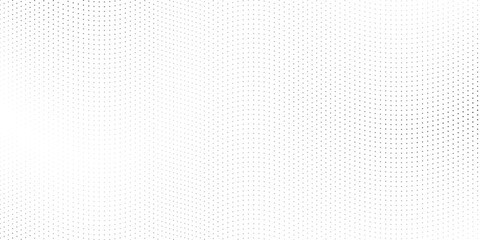 Halftone gradient. Dotted gradient, smooth dots spraying and halftones dot background seamless horizontal geometric pattern vector template set. unique dots modern circles