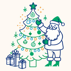 Christmas vector illustration