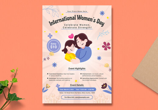 International Womens Day Event Flyer