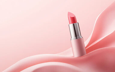 Commercial background of lipstick advertisement