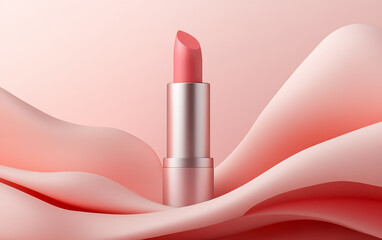Commercial background of lipstick advertisement