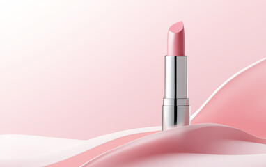 Commercial background of lipstick advertisement