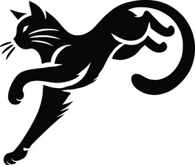 cat vector silhouettes