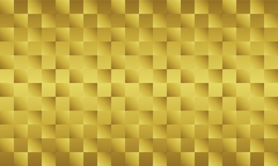 全体が金色の市松模様の横長背景(アンティークゴールドのグラデーション)