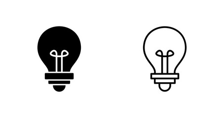 Light Bulb Icon Design