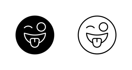Zany Face Icon Design