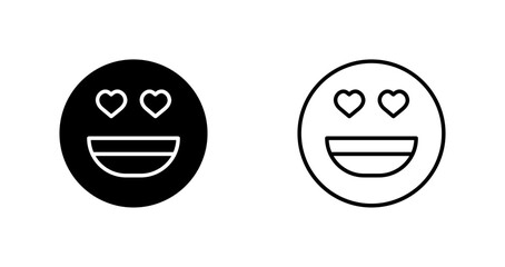 Heart Eyes Icon Design