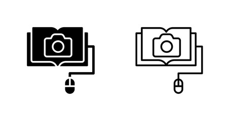 Photography Courses Icon Design