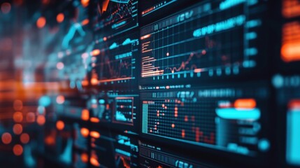 A closeup of a computer screen displaying a series of data points and algorithms representing the powerful ytical capabilities of machine learning for detecting anomalies.