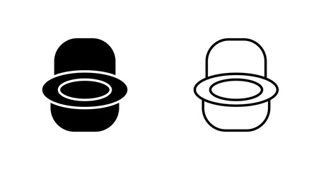 Potty Training Icon Design