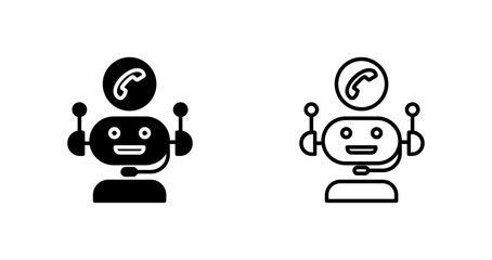 Assistance Chatbot Icon Design