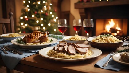 christmas table