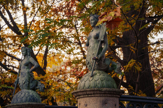 Autumn at Parco Sempione, Milan: Ponte delle Sirenette