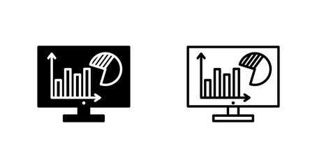 Fototapeta premium Business Analytics Icon Design