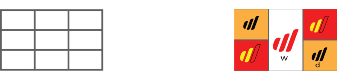 business monogram logo desigen