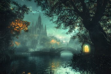 Fantasy world, Generative AI