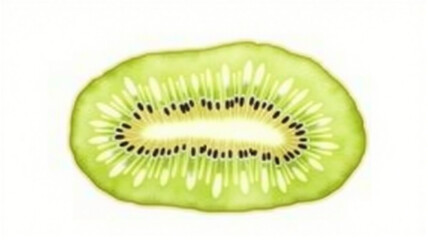 slice of kiwi